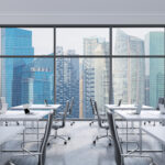 City office image featuring skyline.
