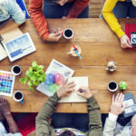 Team collaboration.